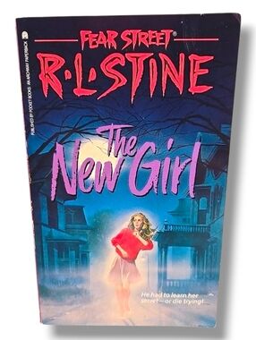 The New Girl R.L. Stine Fear Street 1st Ed 10th Print Vintage YA Horror Book